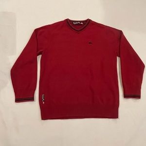 Quicksilver boys v neck sweater